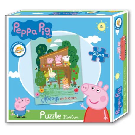 Peppa malac puzzle 50db-os